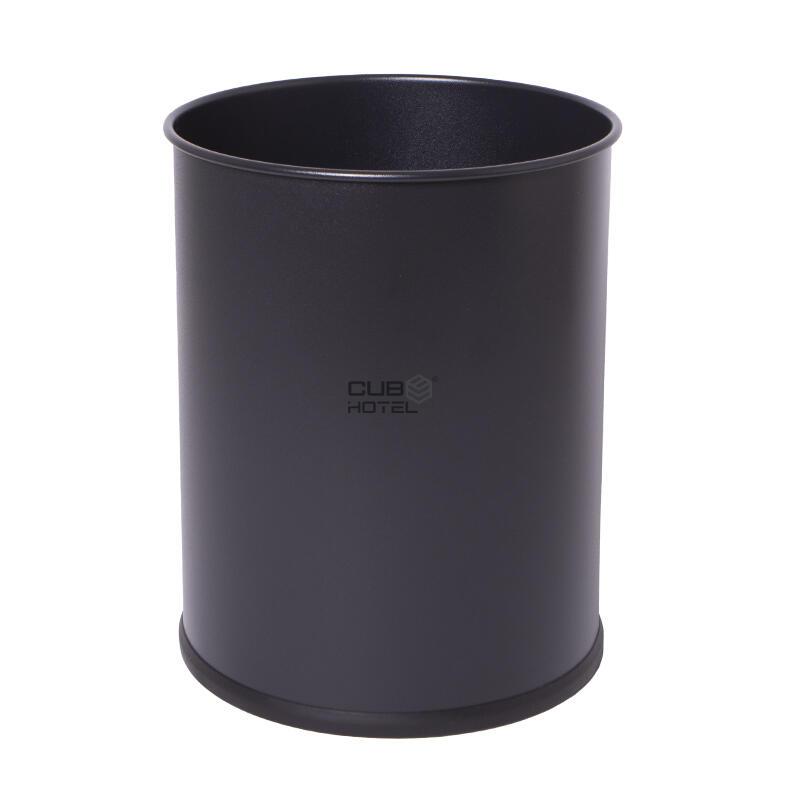 Bandeja de papel negra para hotel 13,5 L